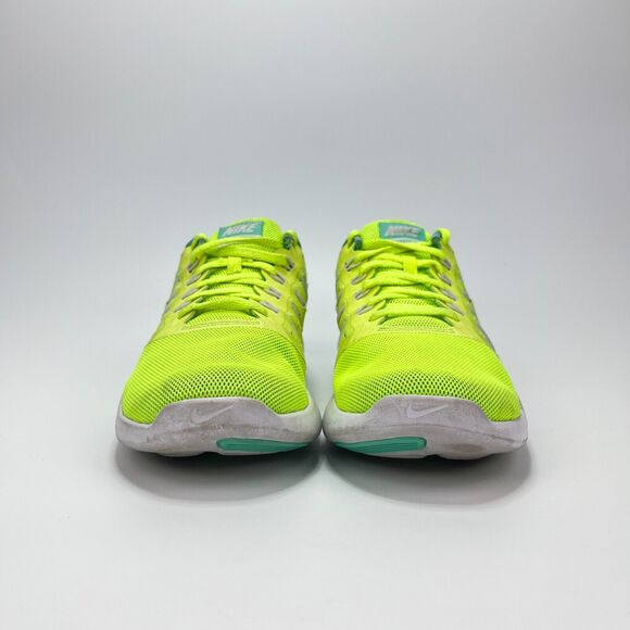 Nike Lunarstelos Yellow Green Ombre Running Shoes 844736-700 Women's Size 8.5 - Picture 3 of 10